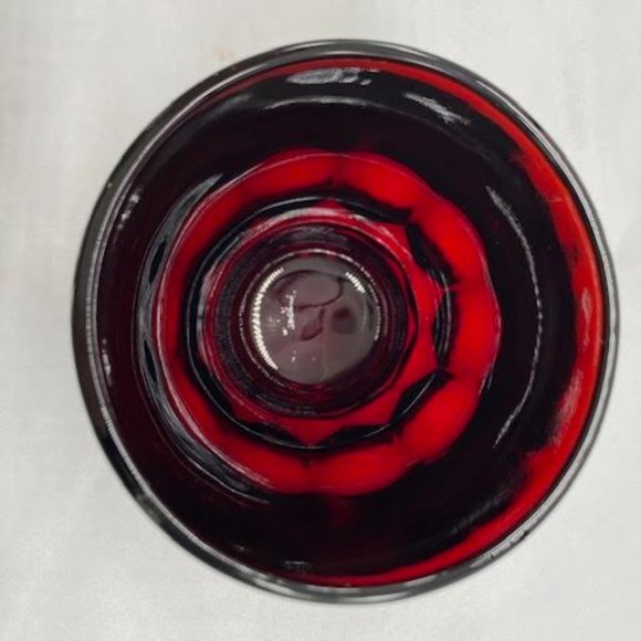 9 Oz Flat Tumbler, Georgian Ruby by ANCHOR HOCKING - Picture 3 of 4